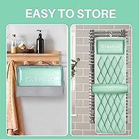 Olaemuo Full Body Bath Pillow with Removable Lumbar Cushion - Green — image 7