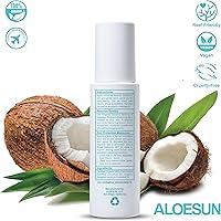 ALOESUN Organic Coconut Tanning Oil Spray 3.4 Oz — image 9
