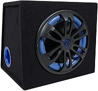 Rockville RVB12.1A 500W Active 12-inch Car Subwoofer — image 1