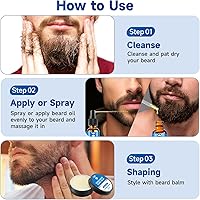 MistySprite Beard Growth Oil & Balm Kit — image 7