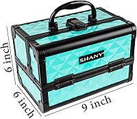 SHANY Chic Makeup Train Case - Turquoise — image 3
