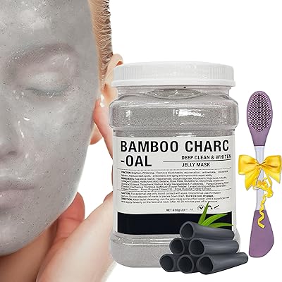 Ouhans Bamboo Charcoal Jelly Mask Powder 23 FL OZ