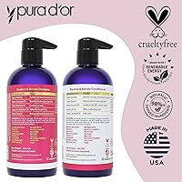 PURA D'OR Restore & Renew Shampoo and Conditioner Set — image 5