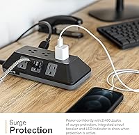 GE UltraPro 9-Outlet Surge Protector — image 6