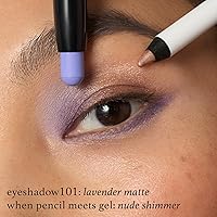 Julep Twice As Nice Eyeshadow Stick and Eyeliner Duo, Lavender Matte & Nude Shimmer — image 3