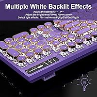 MageGee Typewriter Mechanical Gaming Keyboard — image 4