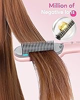 Wavytalk Hair Straightener Brush, Pink — image 6