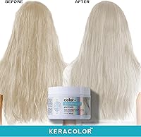 Keracolor Color + Treatment Toning Mask, Platinum 11 Fl Oz — image 2