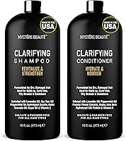 Mystére Beauté Clarifying Shampoo and Conditioner Set, 16 fl oz each — image 1