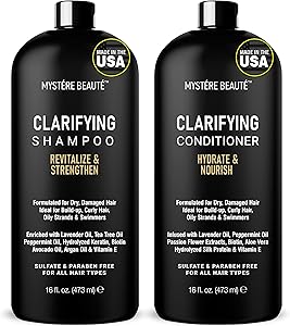 Mystére Beauté Clarifying Shampoo and Conditioner Set, 16 fl oz each Review