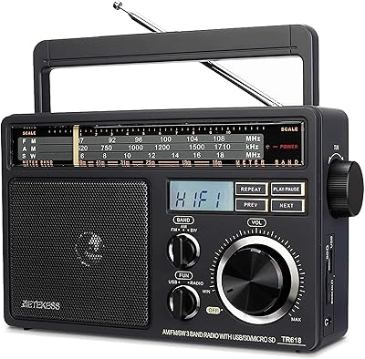 Retekess TR618 AM FM SW Radio