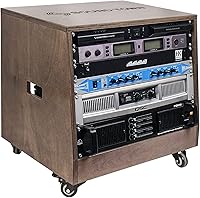 Sound Town SDRK-8TB Slanted 8U Studio Rack — image 1