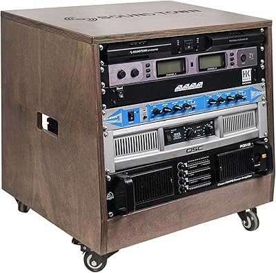 Sound Town SDRK-8TB 8U Studio Rack