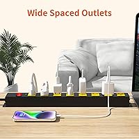 Plug'n 8 Outlet Power Strip with 2100J Surge Protection — image 9