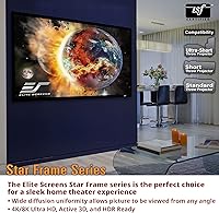 Elite Screens SF120HW2 120″ Wall Mount Fixed Frame Projector Screen — image 5