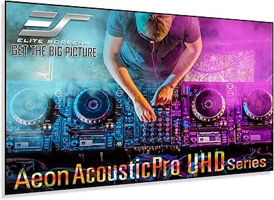 Elite Screens Aeon AUHD Series 150-inch 4K AcousticPro UHD Projection Screen