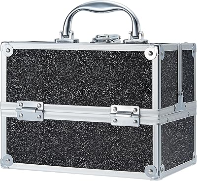 Frenessa Makeup Train Case Black