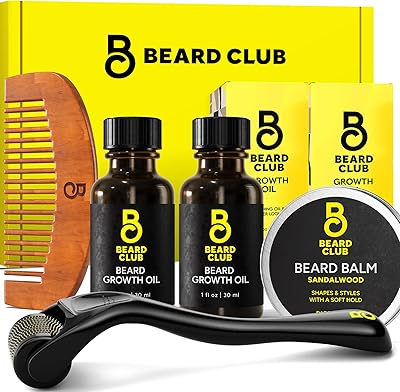 The Beard Club Enhanced Beard Growth Kit