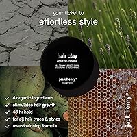 Jack Henry Premium Hair Clay for Men - Matte Finish, 1.6 oz — image 3