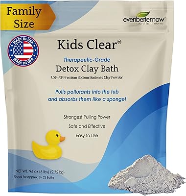 Evenbetternow Kids Clear Detox Clay Bath 6 lb