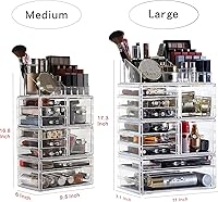 Cq Acrylic Clear Makeup Storage Organizer — image 2