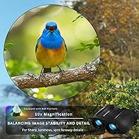 Hontry 10x25 Compact Binoculars — image 3