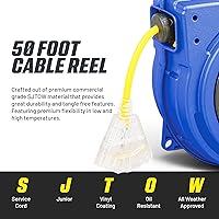 Goodyear Extension Cord Reel 12AWG x 40 FT with LED Light-Up Tap — image 3