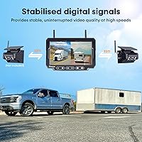 Pemacom P15 Magnetic Solar Wireless Backup Camera — image 4
