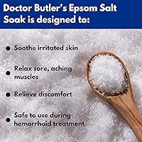 Doctor Butler’s Epsom Salt Soak – Sitz Bath Salts (32 oz) — image 3