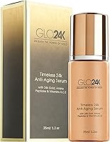GLO24K Timeless Serum with 24k Gold, Peptides & Vitamins A, C, E – 1.2oz — image 1