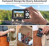 DEATTI CV01 Digital Camera 64MP 4K with Dual Screens — image 8