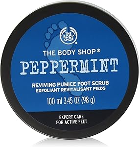 The Body Shop Peppermint Reviving Pumice Exfoliating Foot Scrub 100ml Review