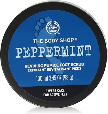 The Body Shop Peppermint Reviving Pumice Exfoliating Foot Scrub 100ml