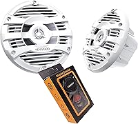 Kenwood KFC-1653MRW 6.5″ 2-Way Coaxial Marine Speakers — image 1