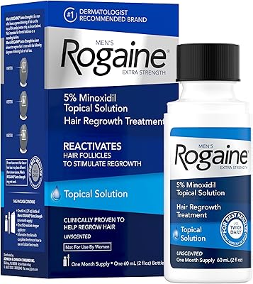 Rogaine Men's Extra Strength 5% Minoxidil Topical Solution, 2 fl. oz