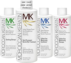 Moroccan Keratin Hair Treatment 4pc Set Review