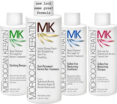 Moroccan Keratin Hair Treatment 4pc Set