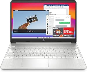 HP 15.6-inch Laptop, AMD Ryzen 7 5700U, 8GB RAM, 256GB SSD Review