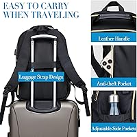 Kuosdaz Travel Laptop Backpack, 15.6 Inch — image 5