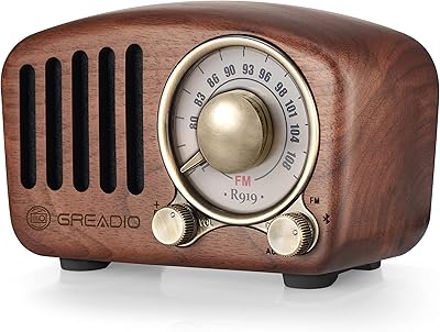 Greadio Vintage Bluetooth Speaker Radio R919W