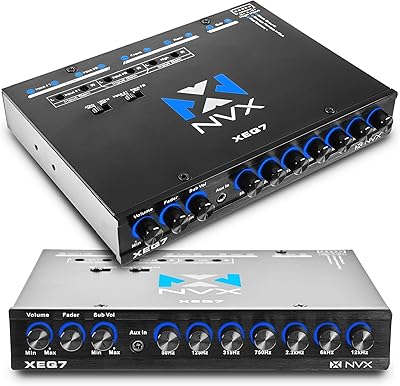 NVX XEQ7 7-Band Graphic Equalizer