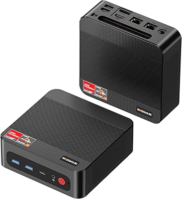 BOSGAME P3 Mini Gaming PC AMD Ryzen 7 7840HS 32GB RAM 1TB SSD