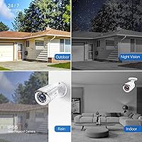 ZOSI 4 x 2MP 1080p HD-TVI Security Camera Kit — image 4