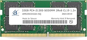 Adamanta 32GB DDR4 2666MHz SODIMM Laptop RAM Review