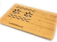 THY COLLECTIBLES Bamboo Lapdesk Table Laptop Stand — image 4