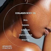 Advanced Clinicals Hydrating Collagen Body Oil 12 Fl Oz — image 6