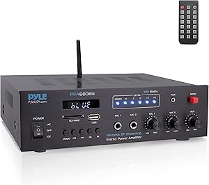Pyle PFA600BU Wireless Bluetooth Karaoke Amplifier Review