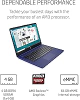 HP 14 Laptop, AMD 3020e, 4GB RAM, 64GB Storage — image 3