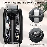 Wedama Toiletry Bag for Men, Black — image 4