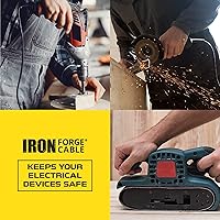 Iron Forge Cable 12-Outlet Surge Protector Power Strip — image 6